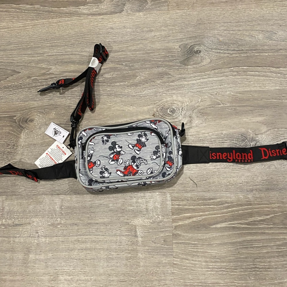 Disney Grey Mickey Mouse hip pack